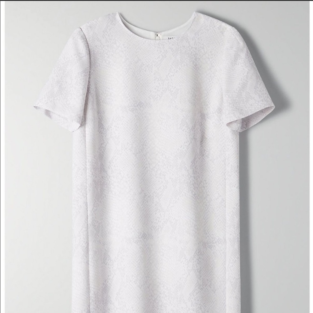 Aritzia Babaton Snake Print Patricio Dress